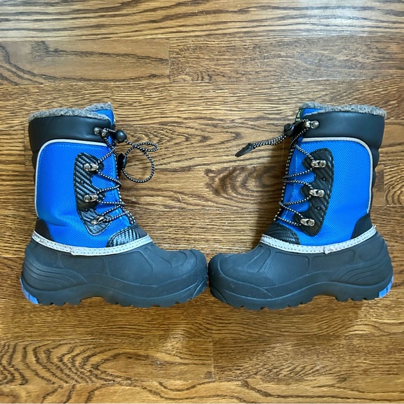 Kamik Luke 3 Winter Boots Waterproof Size One Snow Boots Blue - Picture 3 of 6